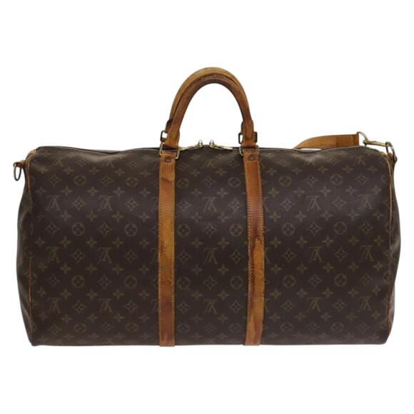 LOUIS VUITTON Monogram Keepall Bandouliere 55 Boston Bag M41414 - Picture 2 of 16